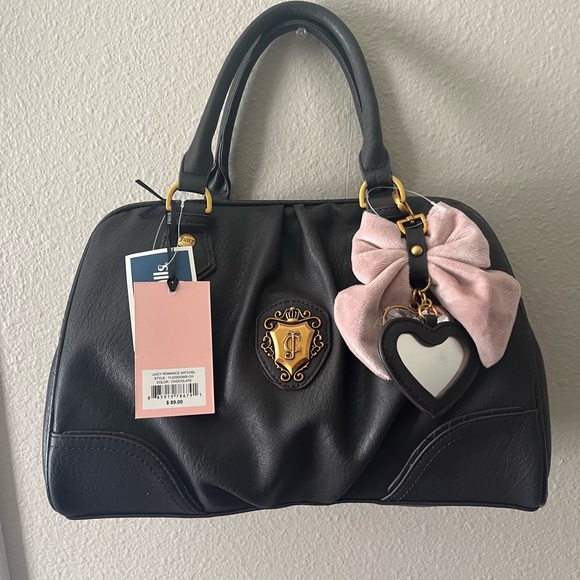 Juicy Couture Romance Handbag with Pink Bow - Picture 1 of 2